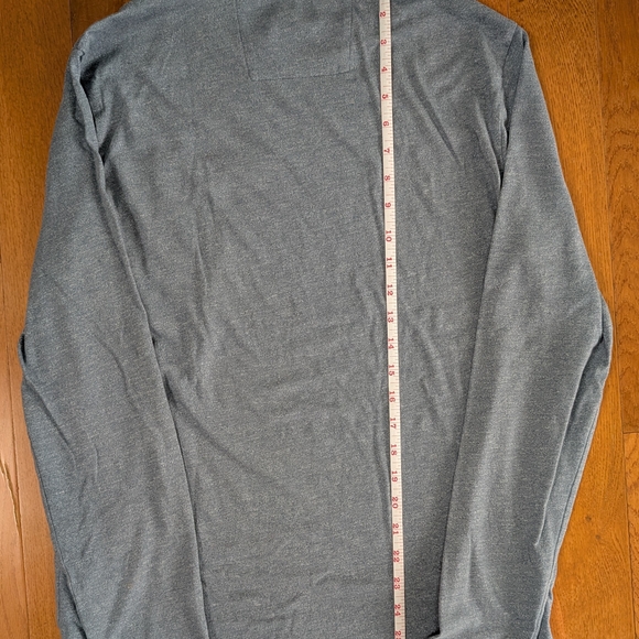 Men's Long-Sleeve Pocket Tee - Gray - Picture 4 of 4